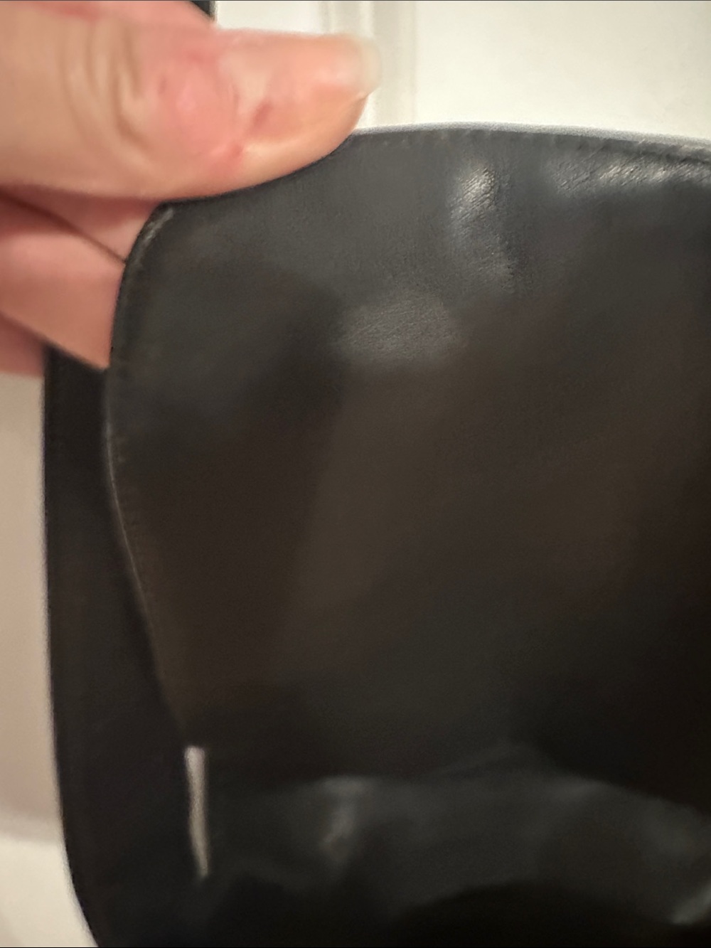 Coach Black Leather Crossbody Satchel - Picture 6 of 8